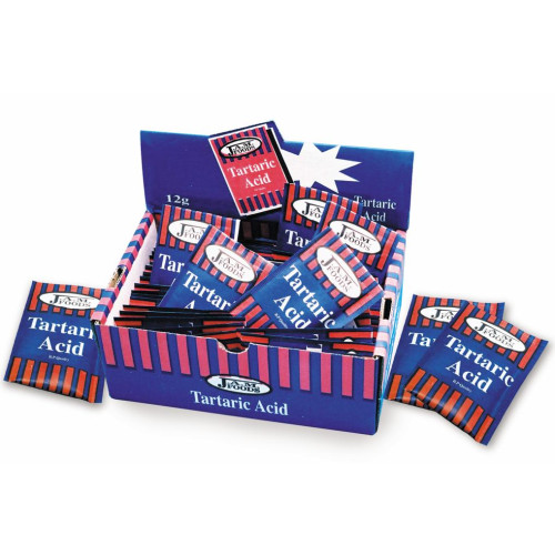 TARTARIC ACID 4X50'S JAM FOODS